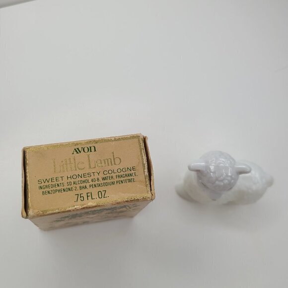 Vintage Avon Little Lamb Sweet Honesty Perfume - Picture 2 of 4